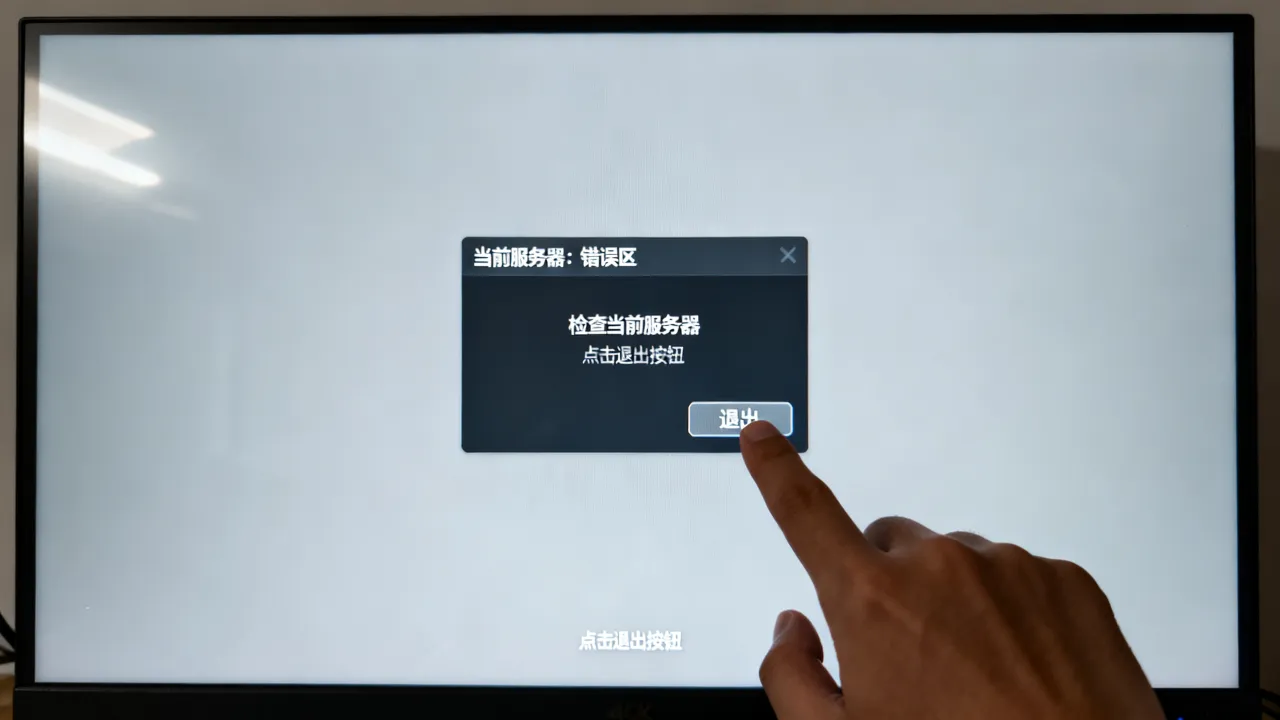 为什么进错服务器，进错服怎么办，误入其他区怎么退出