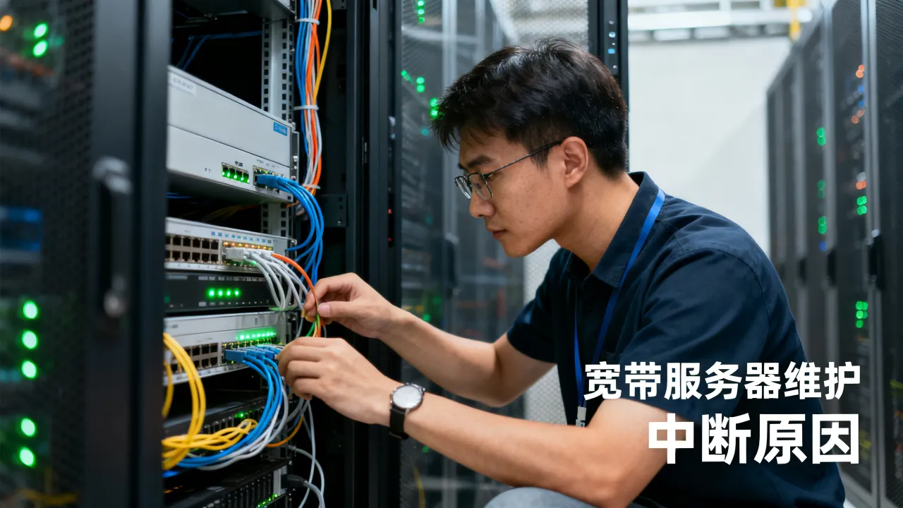 宽带服务器维护中断怎么办，服务器维护中断原因是什么？