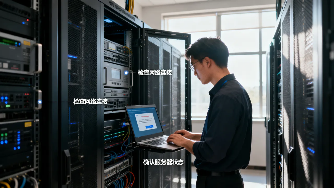 服务器运维进不去怎么办，服务器远程连接失败无法登录如何解决？