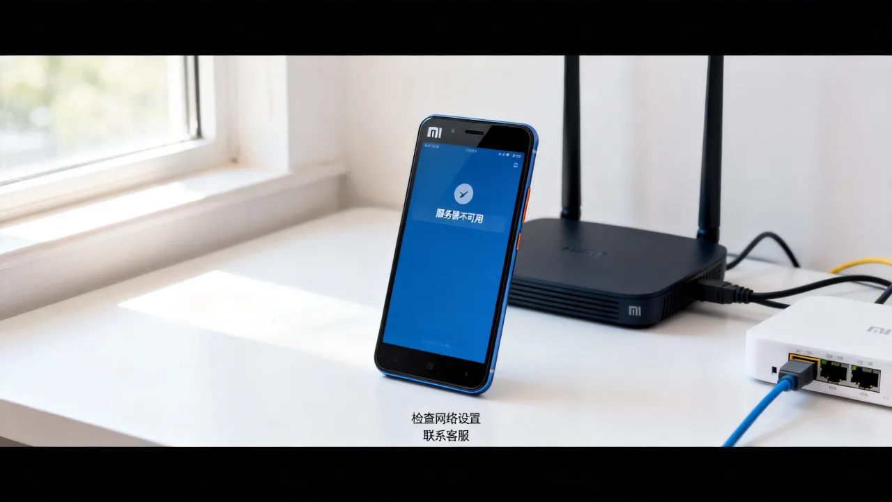 为什么小米5无服务器，服务器不可用怎么办