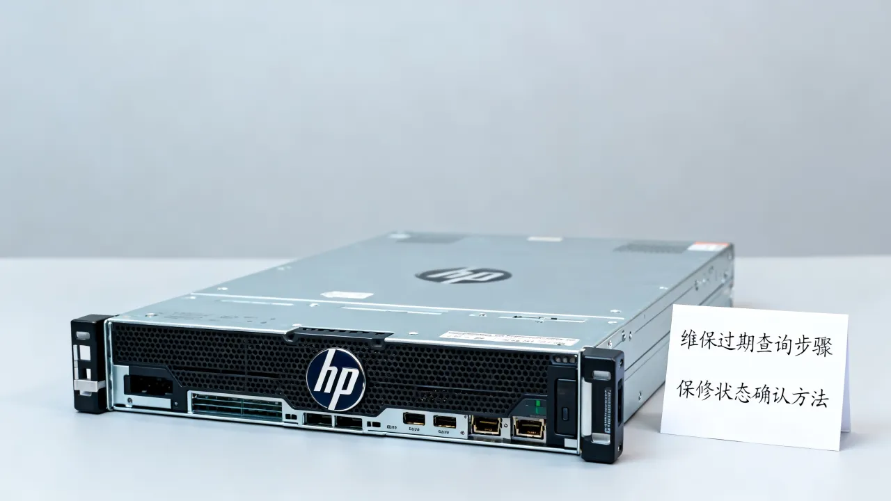HP服务器维保过期怎么查询，惠普服务器保修查询