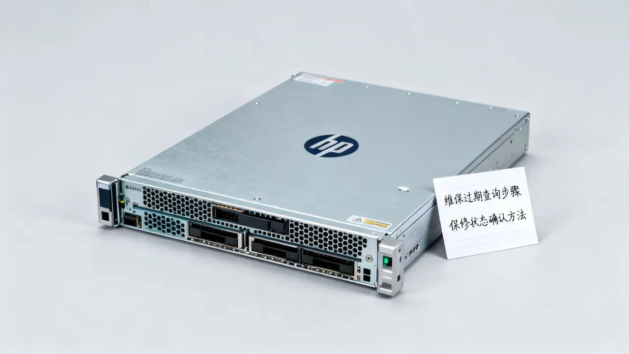 HP服务器维保过期怎么查询，惠普服务器保修查询