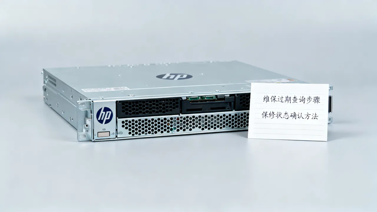HP服务器维保过期怎么查询，惠普服务器保修查询