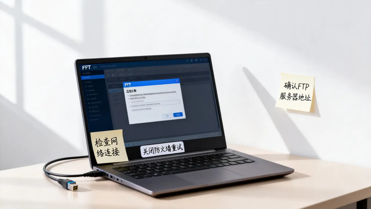 为什么电脑链接登陆不了ftp服务器，电脑无法连接ftp服务怎么办