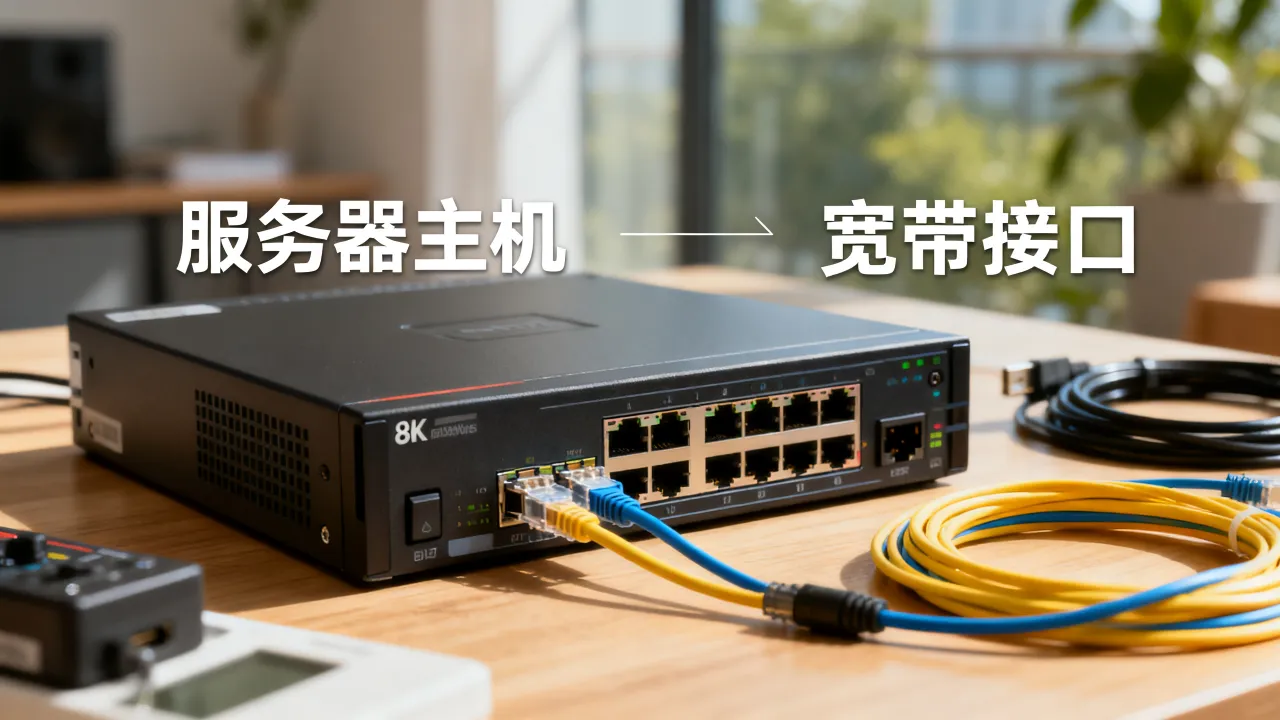 服务器主机用什么宽带？服务器主机宽带怎么选比较好