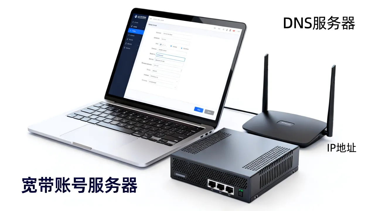 提供宽带账号的服务器是什么，宽带账号服务器怎么查