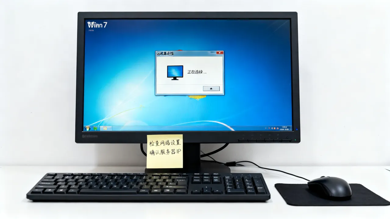 为什么win7远程不了服务器未响应？win7远程桌面连接服务器无响应怎么办