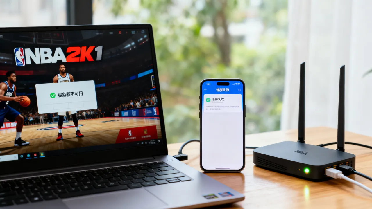 2k21为什么总是服务器不可用，NBA2k21连不上服务器怎么回事