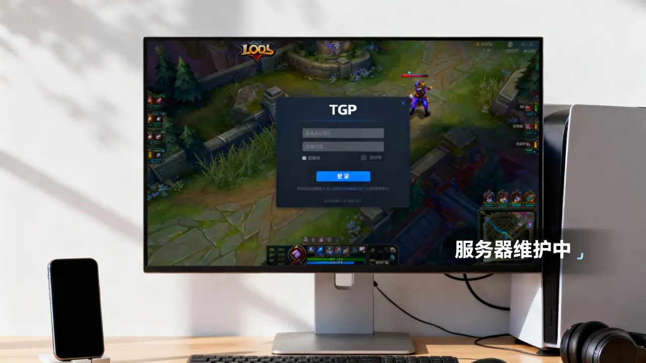 为什么TGP登录LOL显示维护，LOL服务器维护怎么解决？