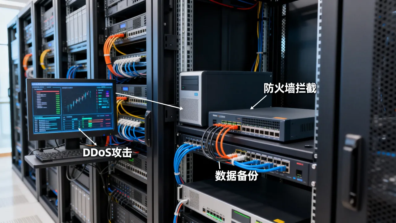 为什么会炸服务器，服务器被攻击宕机原因和防护措施有哪些？