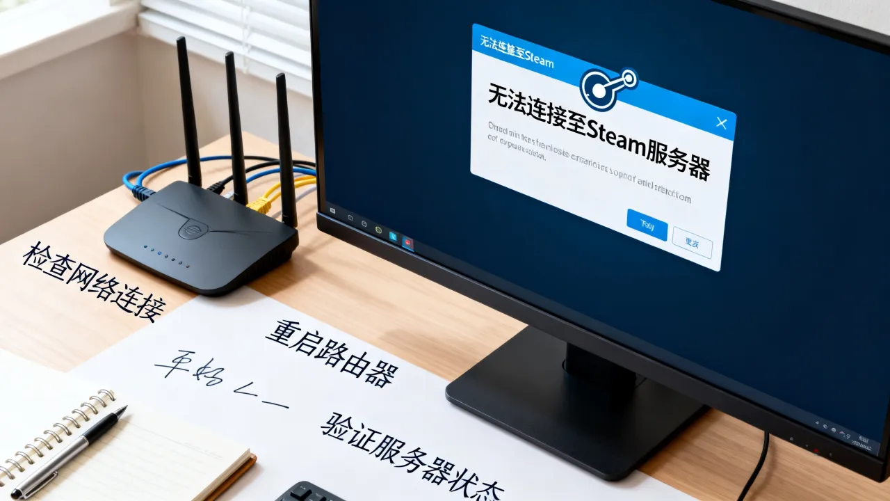 为什么无法连接steam主服务器，解决steam连接服务器失败的有效方法