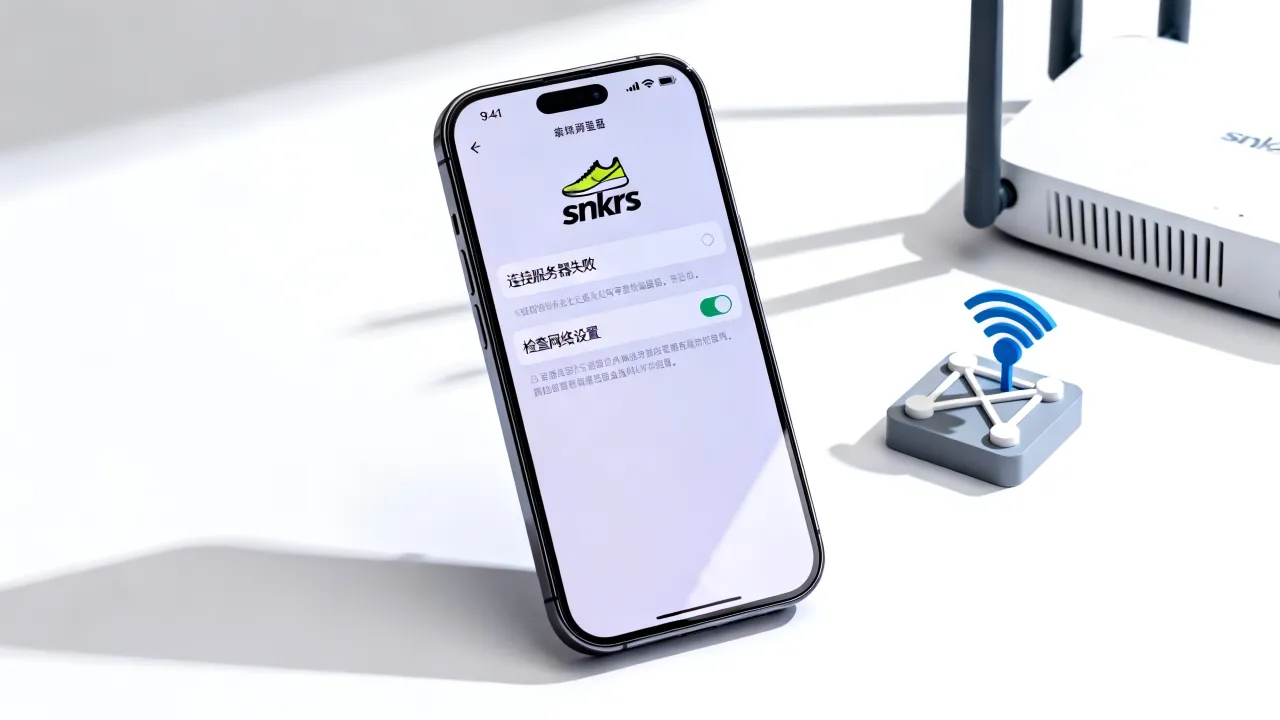 snkrs为什么连接不到服务器，连接不上是什么原因？