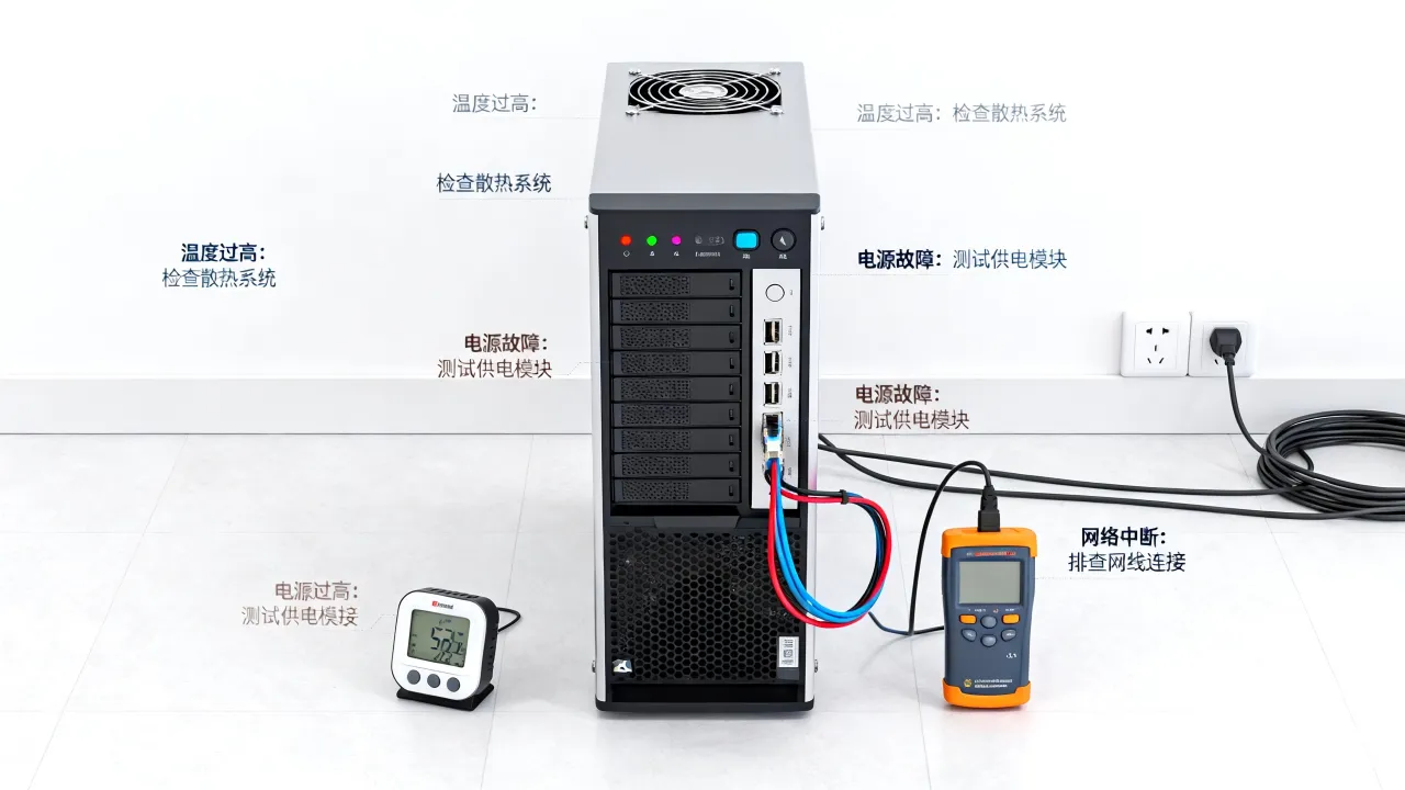 服务器会报警吗为什么，服务器报警原因及解决方法有哪些？