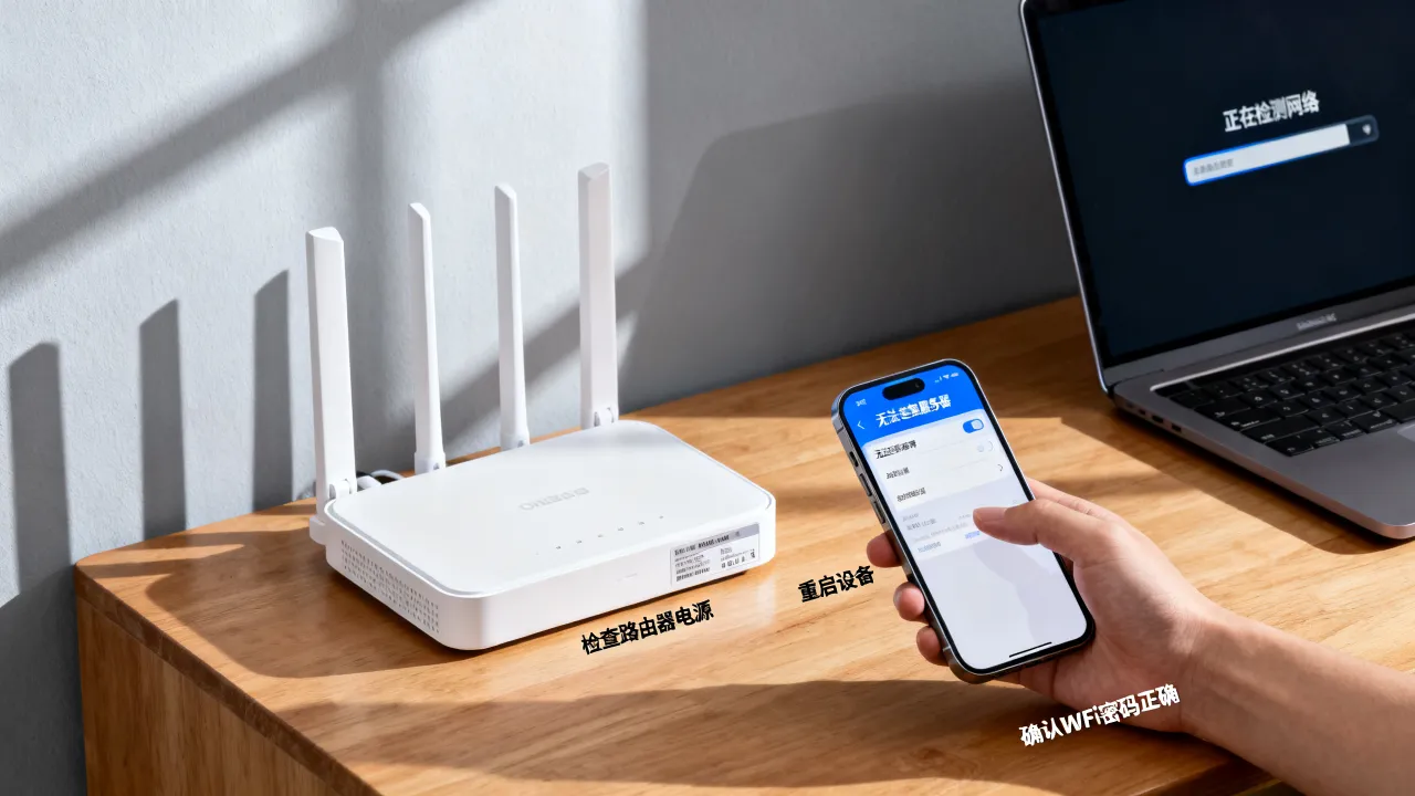 wifi为什么接不到服务器,wifi连接不上服务器怎么办