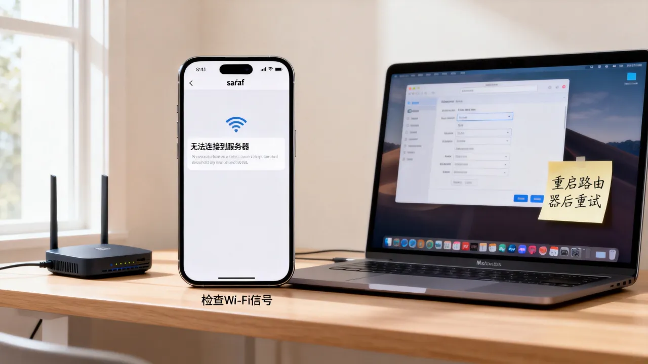 为什么找不到safari服务器，safari找不到服务器怎么办？
