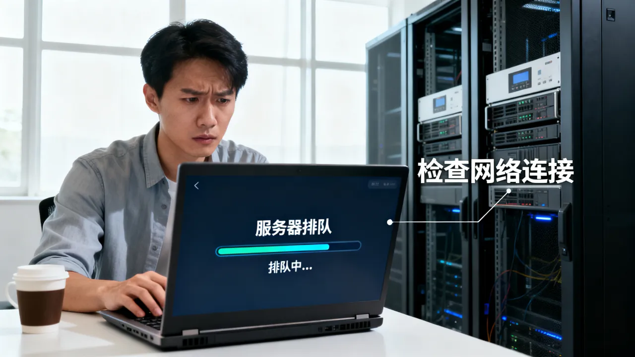 进服务器为什么要排队，服务器排队进不去怎么办