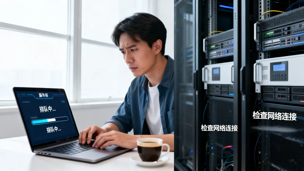 进服务器为什么要排队，服务器排队进不去怎么办