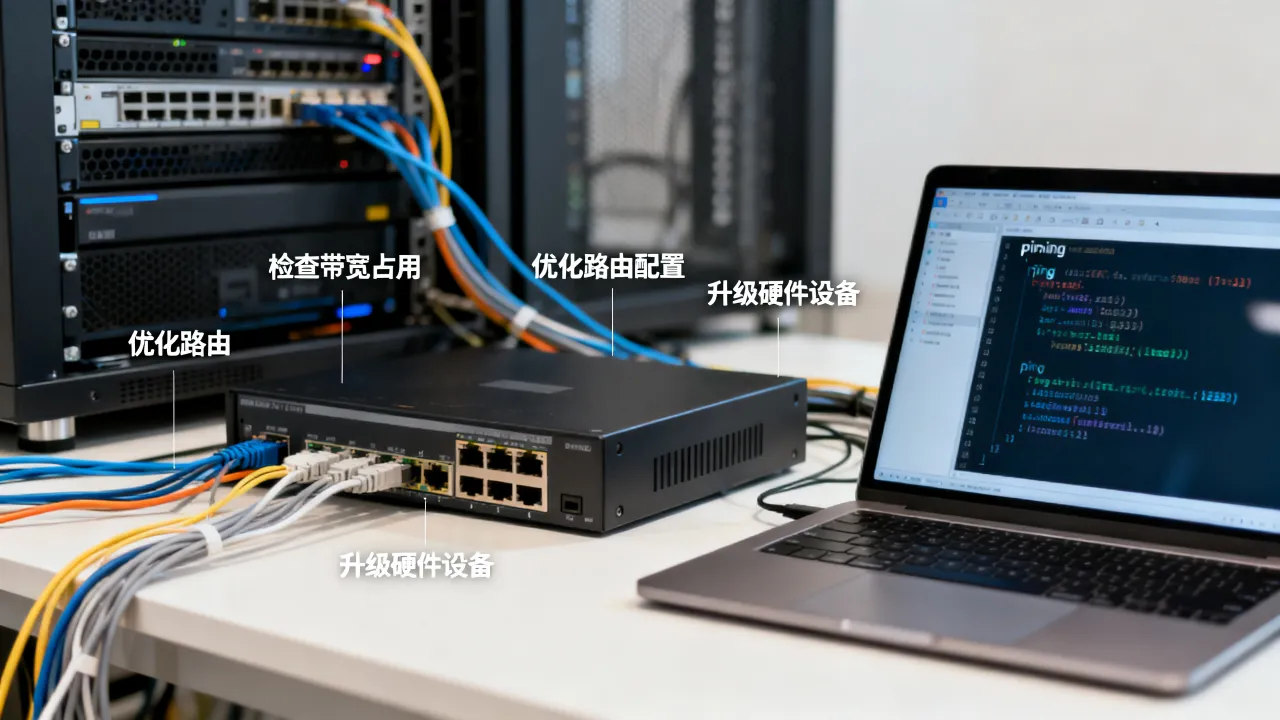 服务器宽带不够导致掉包怎么办，网络延迟高如何解决？