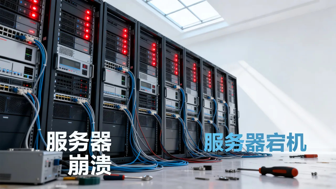 服务器崩溃称为什么，服务器宕机是什么意思？