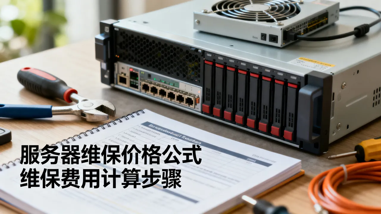 服务器维保价格公式是什么？维保费用怎么计算最准确