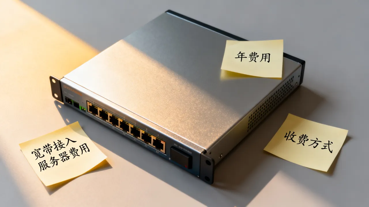 宽带接入服务器费用高吗？多少钱一年，怎么收费