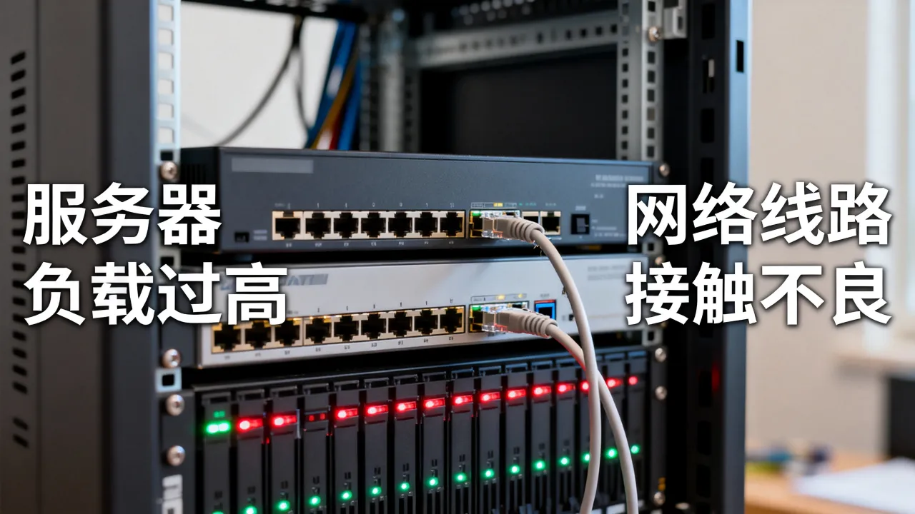 宽带网络服务器不稳定怎么回事，宽带网络服务器不稳定怎么办