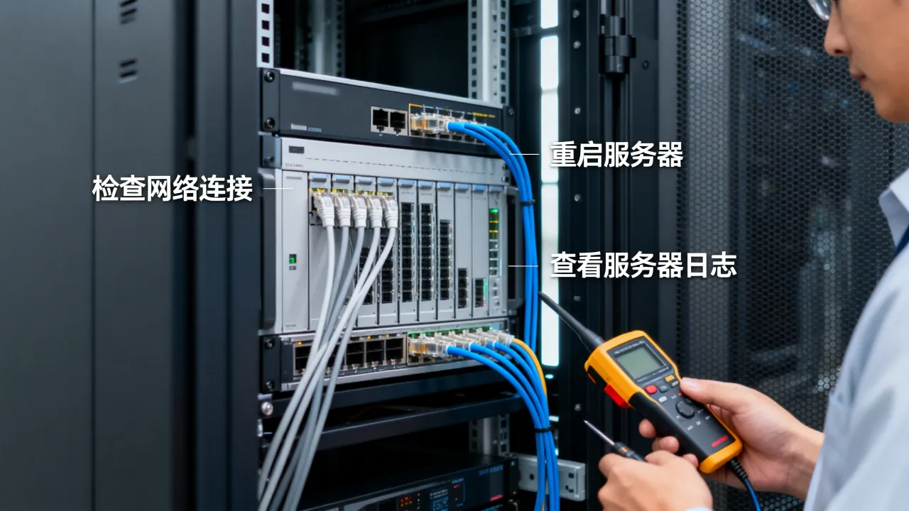 网维大师服务器已断开是什么原因，如何解决