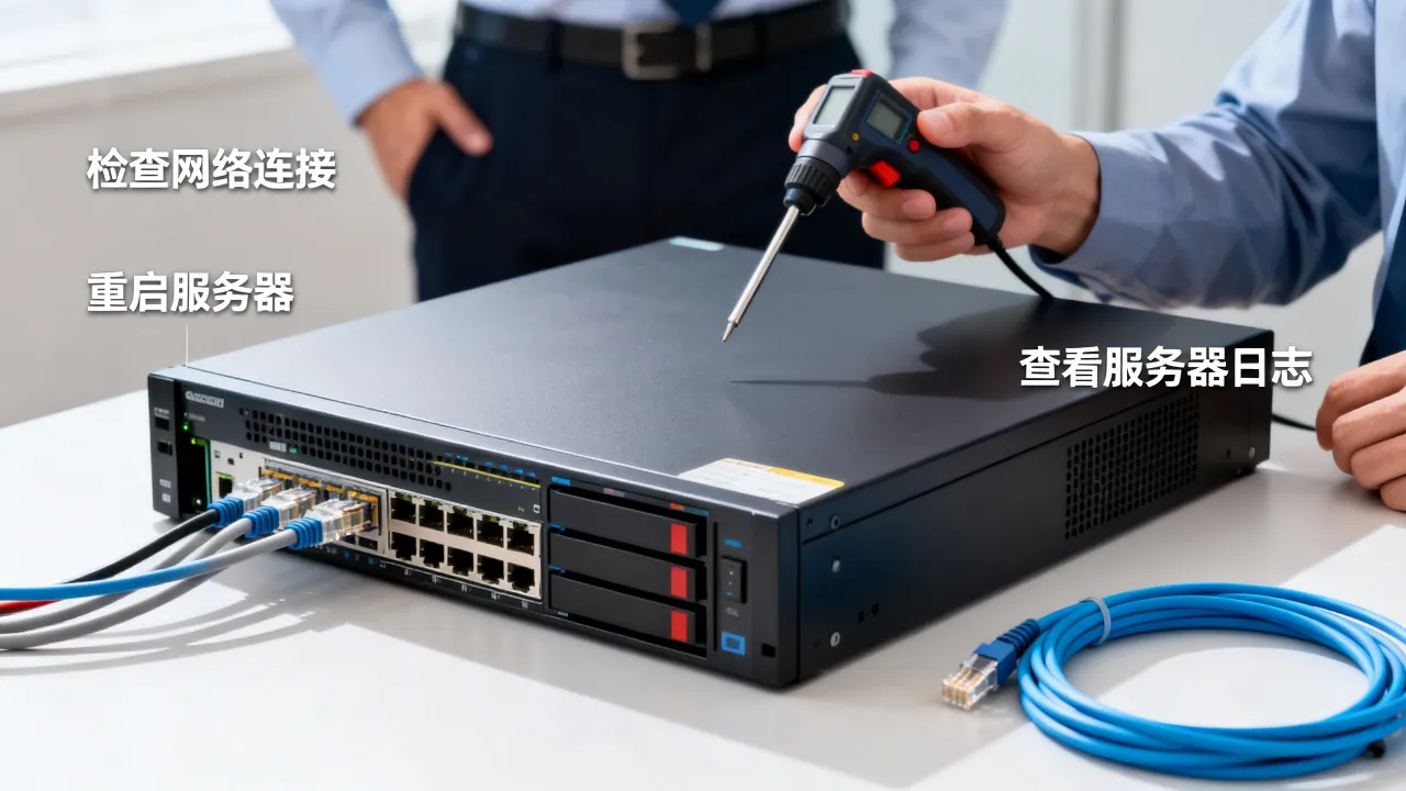 网维大师服务器已断开是什么原因，如何解决