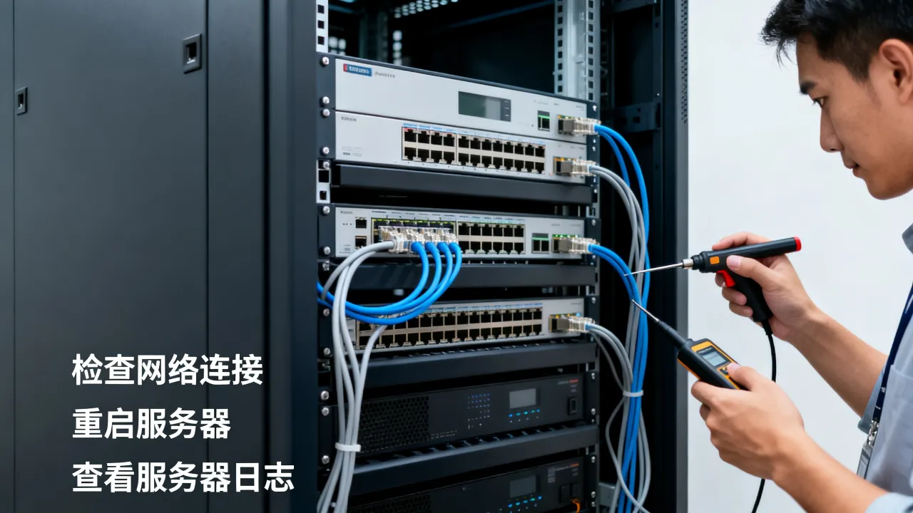 网维大师服务器已断开是什么原因，如何解决