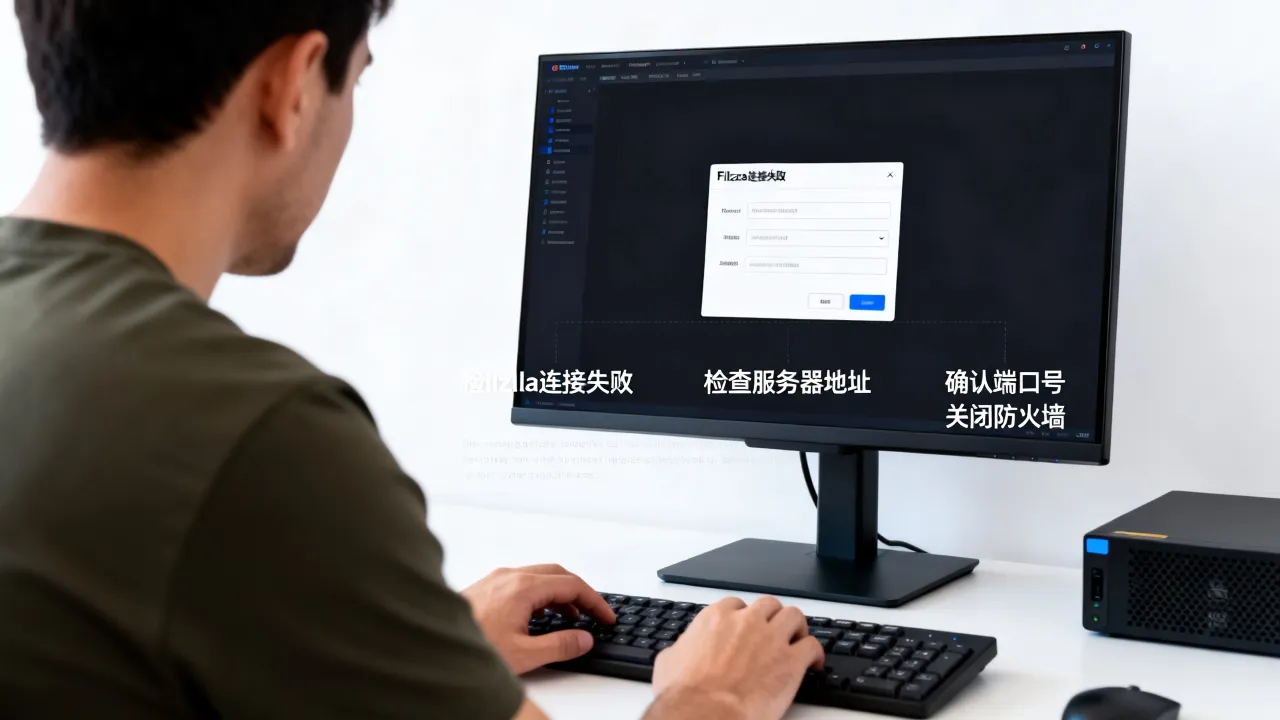 Filezilla无法连接服务器是什么原因？，怎么解决