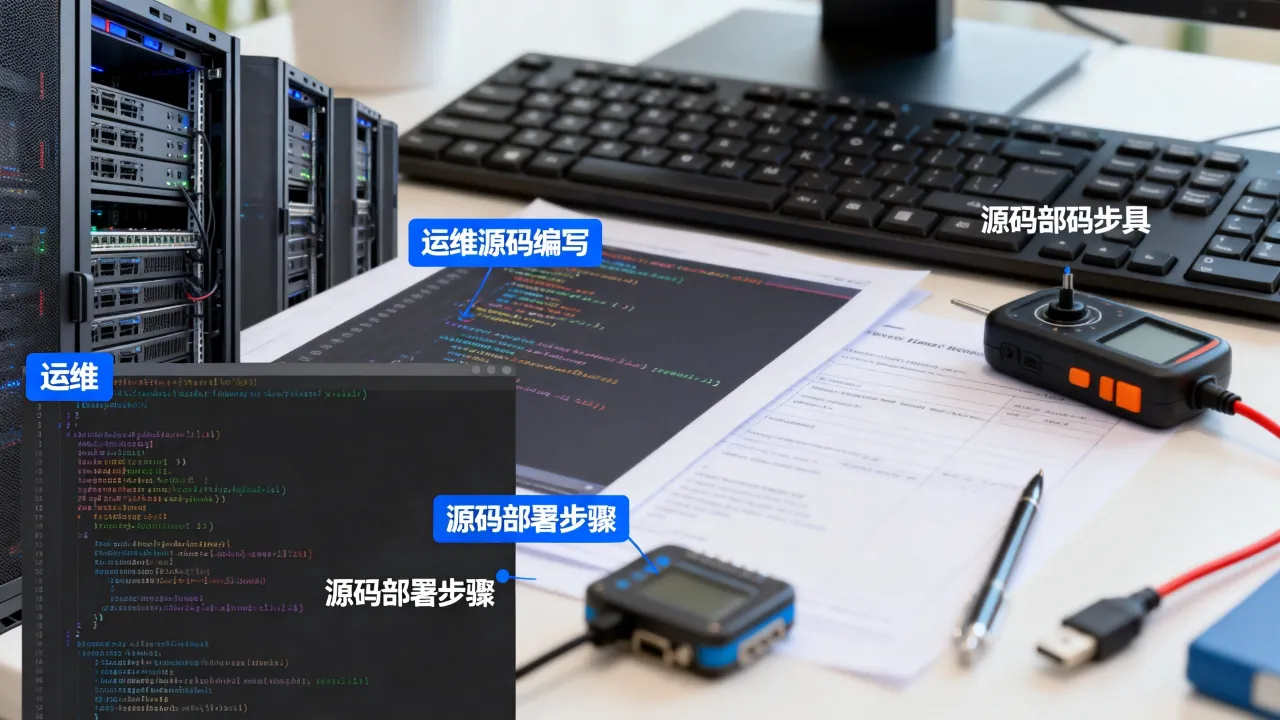 服务器运维源码怎么写？运维源码如何部署？