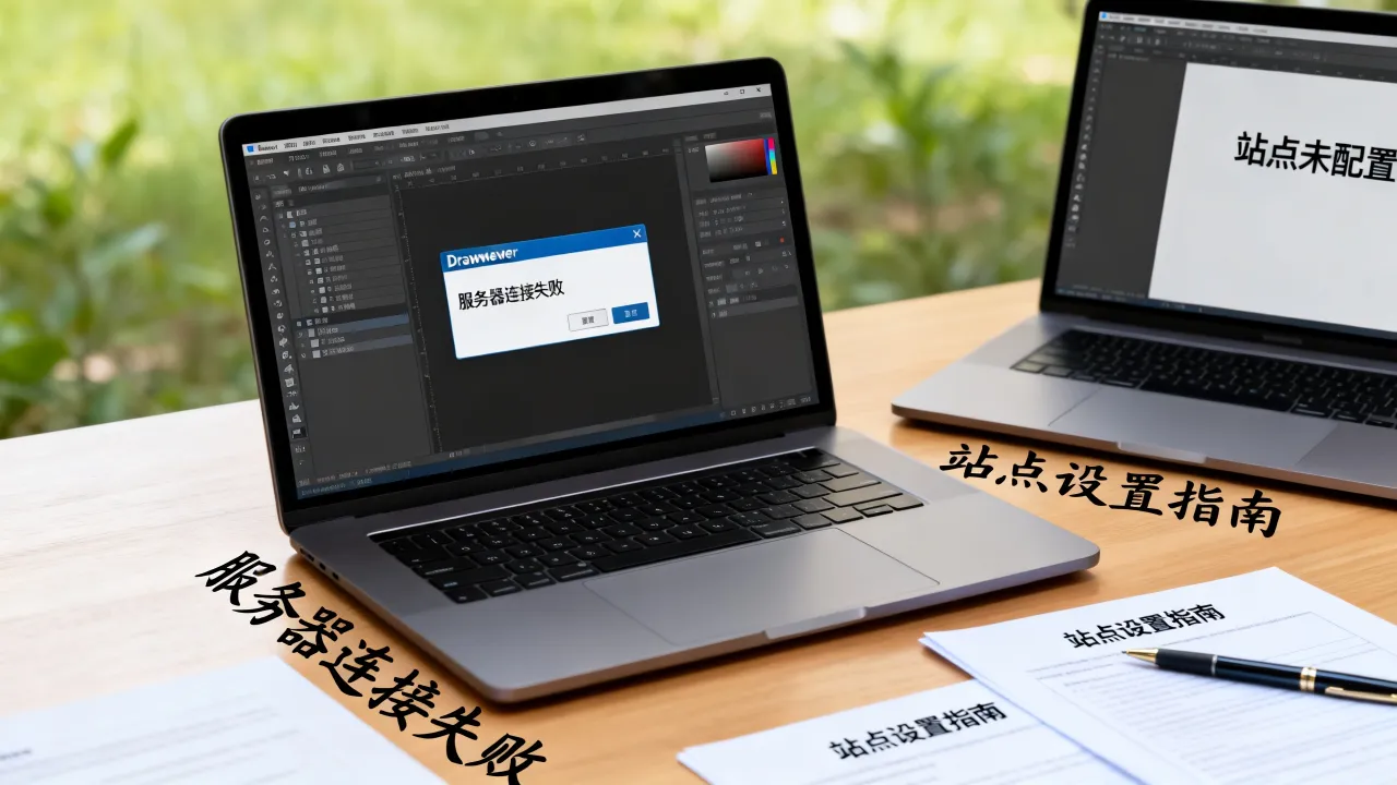 为什么dw打开服务器没有站点，dw站点不显示的原因是什么？
