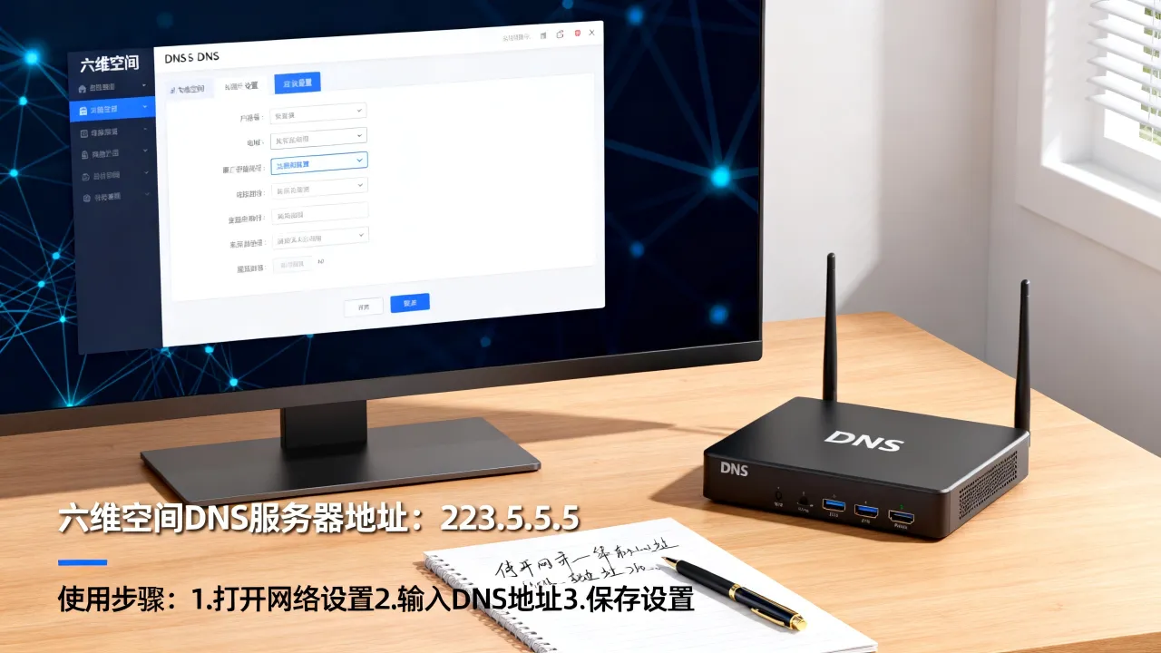 六维空间DNS服务器地址是多少，六维空间DNS服务器怎么用？