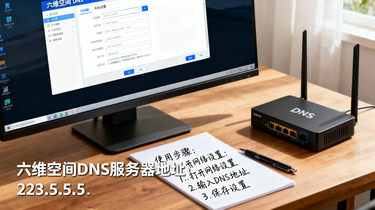 六维空间DNS服务器地址是多少，六维空间DNS服务器怎么用？