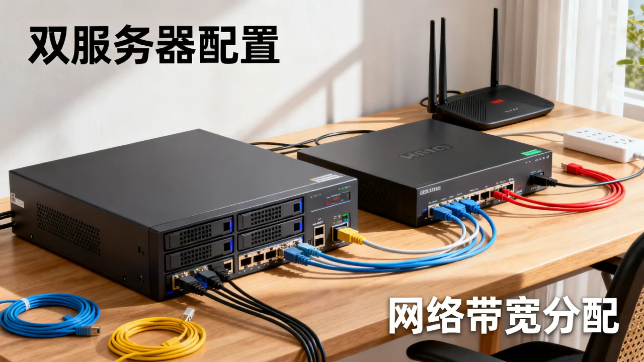 小区宽带双服务器怎么设置？家庭网络优化方案