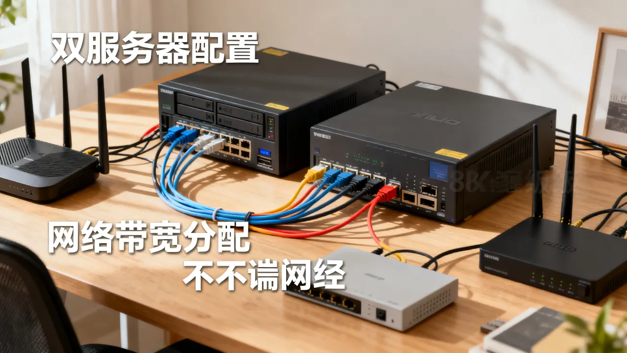 小区宽带双服务器怎么设置？家庭网络优化方案