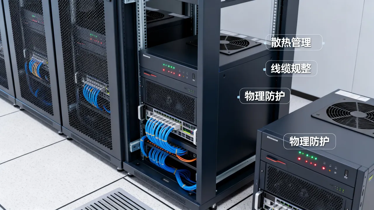 服务器为什么放机柜里，机房中机柜的重要性体现在哪些方面？