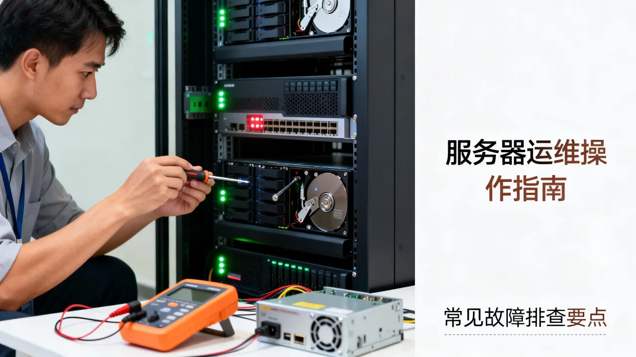 计算机运维服务器怎么做，服务器运维常见问题有哪些？