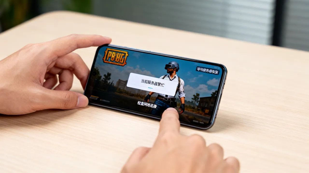 PUBG为什么显示当前服务器繁忙，排不进去怎么办