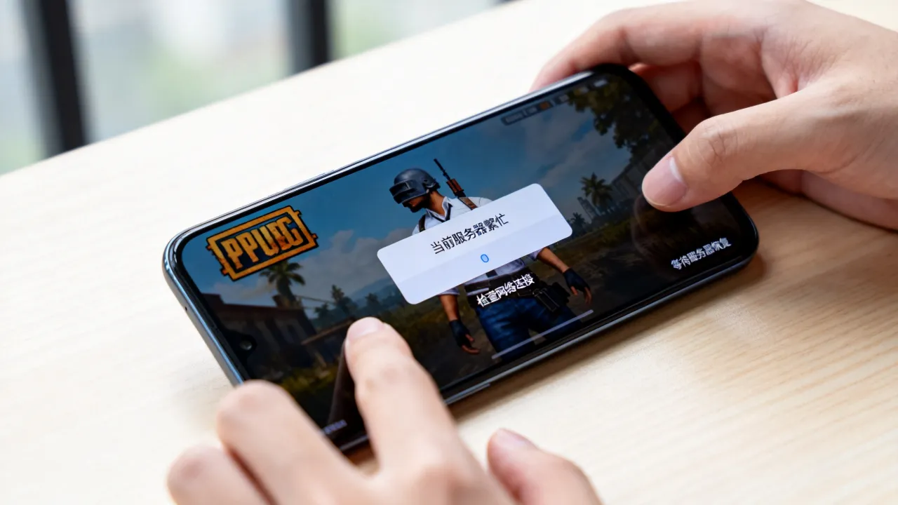PUBG为什么显示当前服务器繁忙，排不进去怎么办