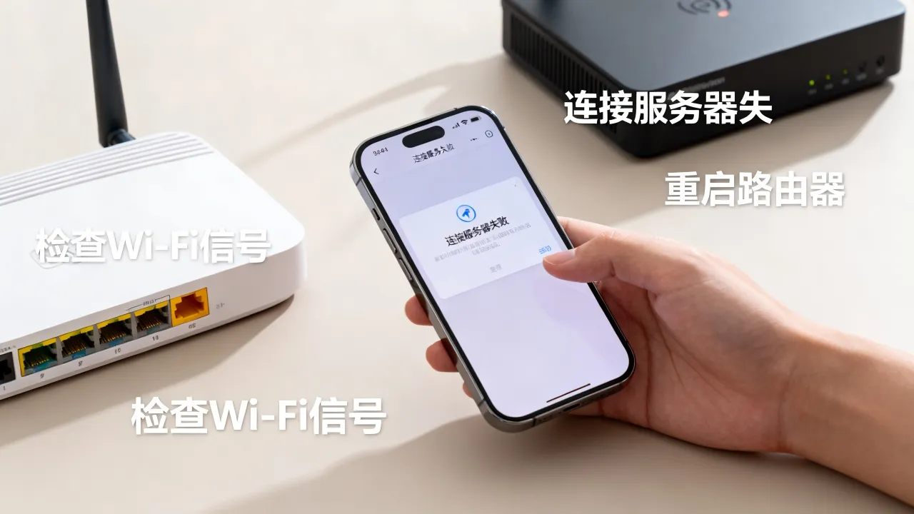 为什么iPhone显示连接服务器失败，苹果连不上服务器怎么办？