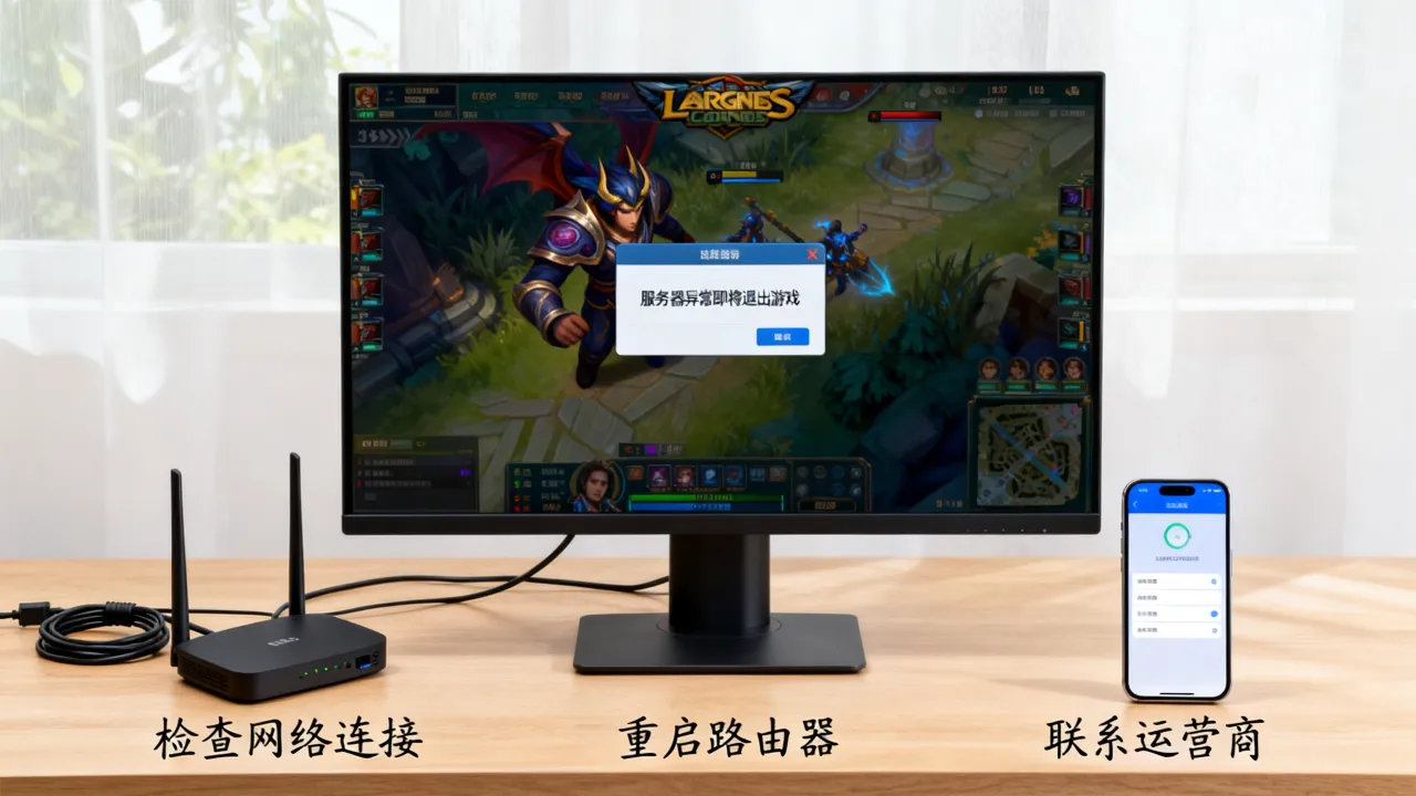 为什么LOL总提示服务器异常即将退出游戏,英雄联盟频繁掉线怎么办 为什么LOL总提示服务器异常即将退出游戏,英雄联盟频繁掉线怎么办