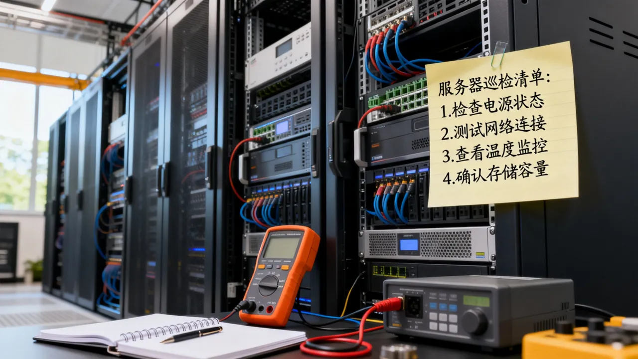 运维服务器checklist表怎么做，服务器巡检清单模板有哪些