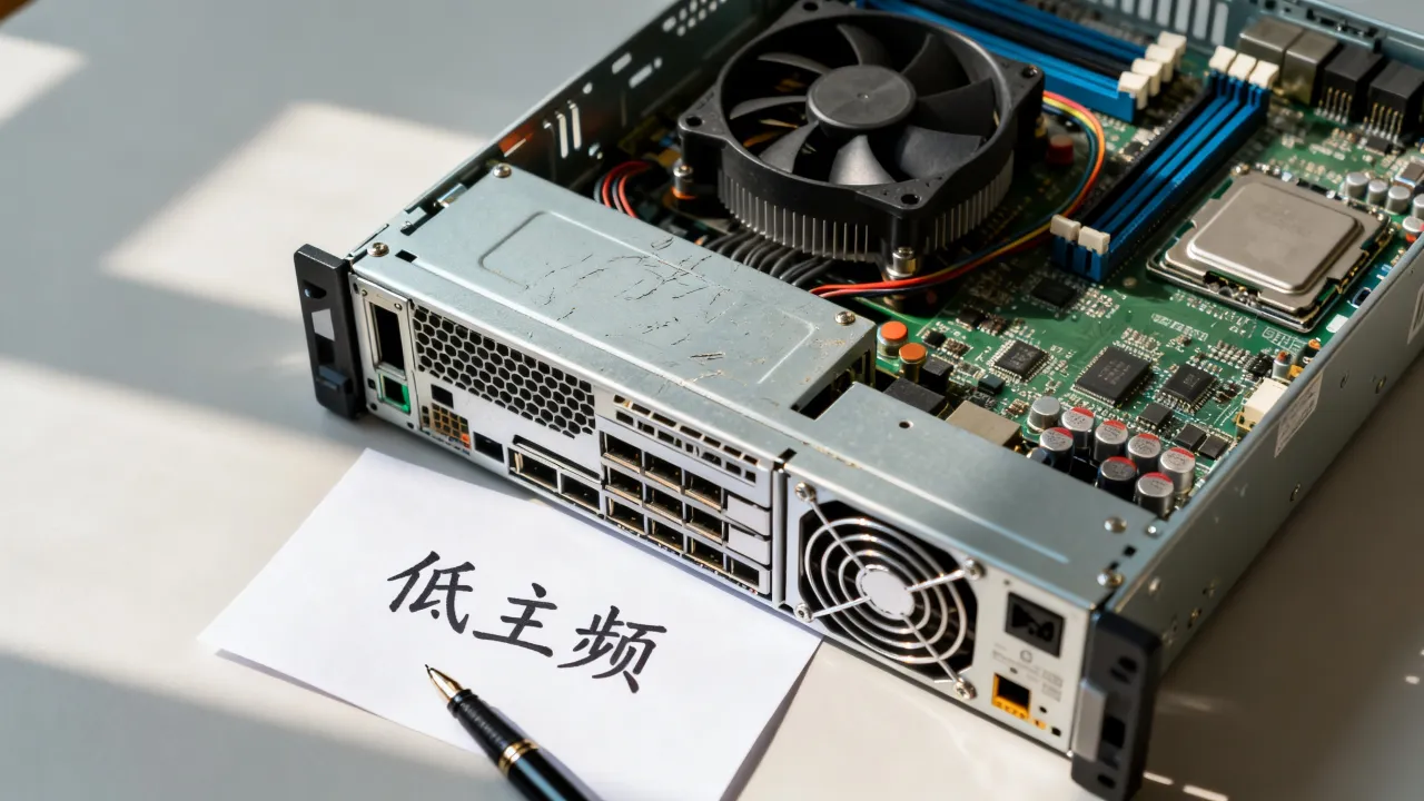 服务器为什么主频低，低主频对性能影响有多大？
