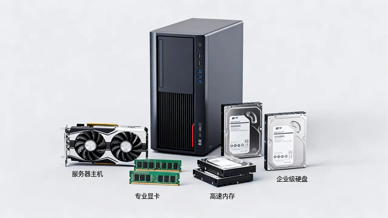 三维建模服务器搭建需要什么配置，怎么选择硬件？