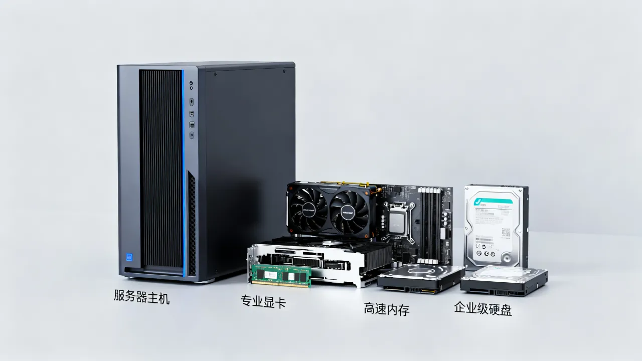 三维建模服务器搭建需要什么配置，怎么选择硬件？