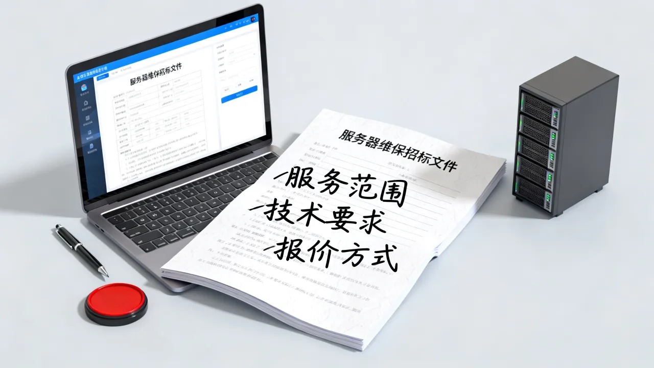 服务器维保招标公告怎么写,服务器维保招标文件要素 服务器维保招标公告怎么写,服务器维保招标文件要素