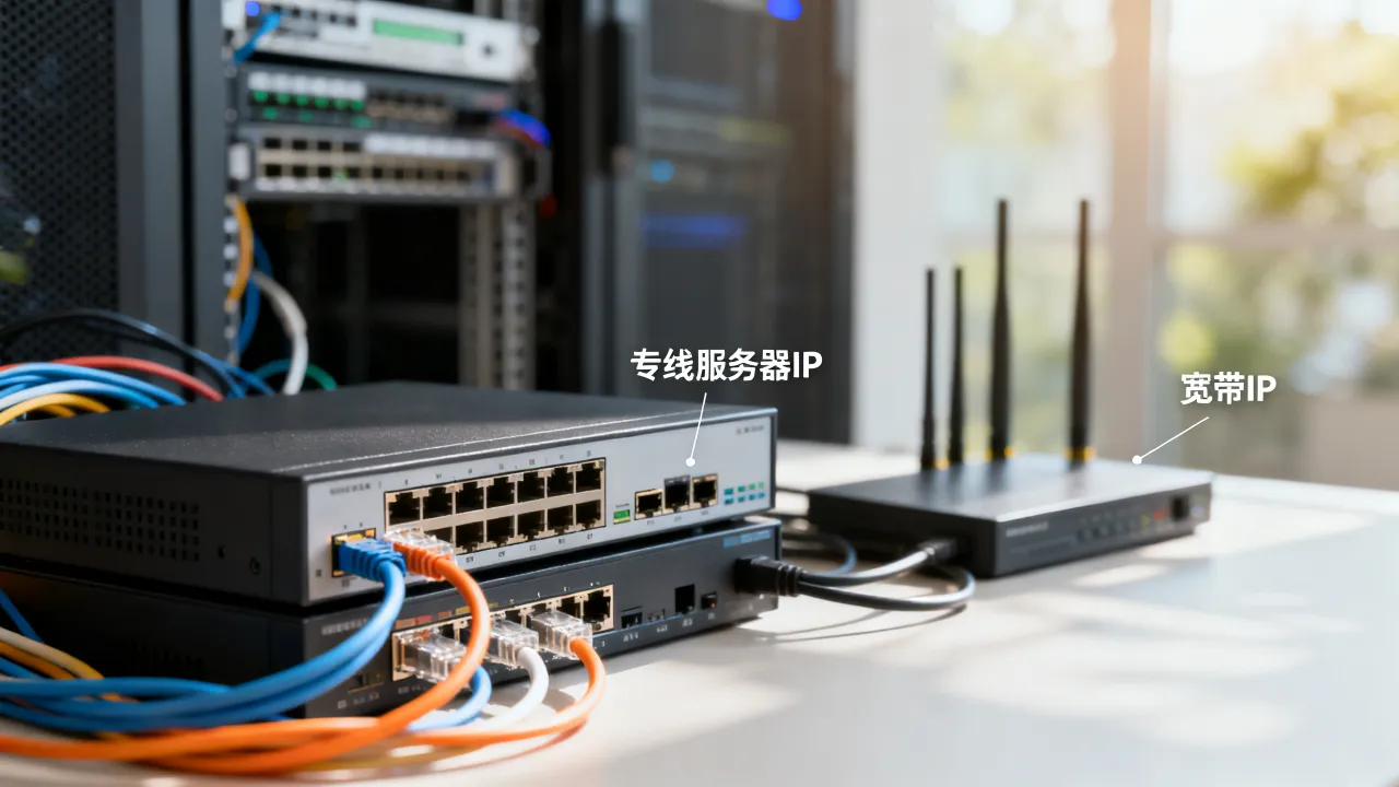 专线服务器IP就是宽带IP吗，专线IP和宽带IP有什么区别