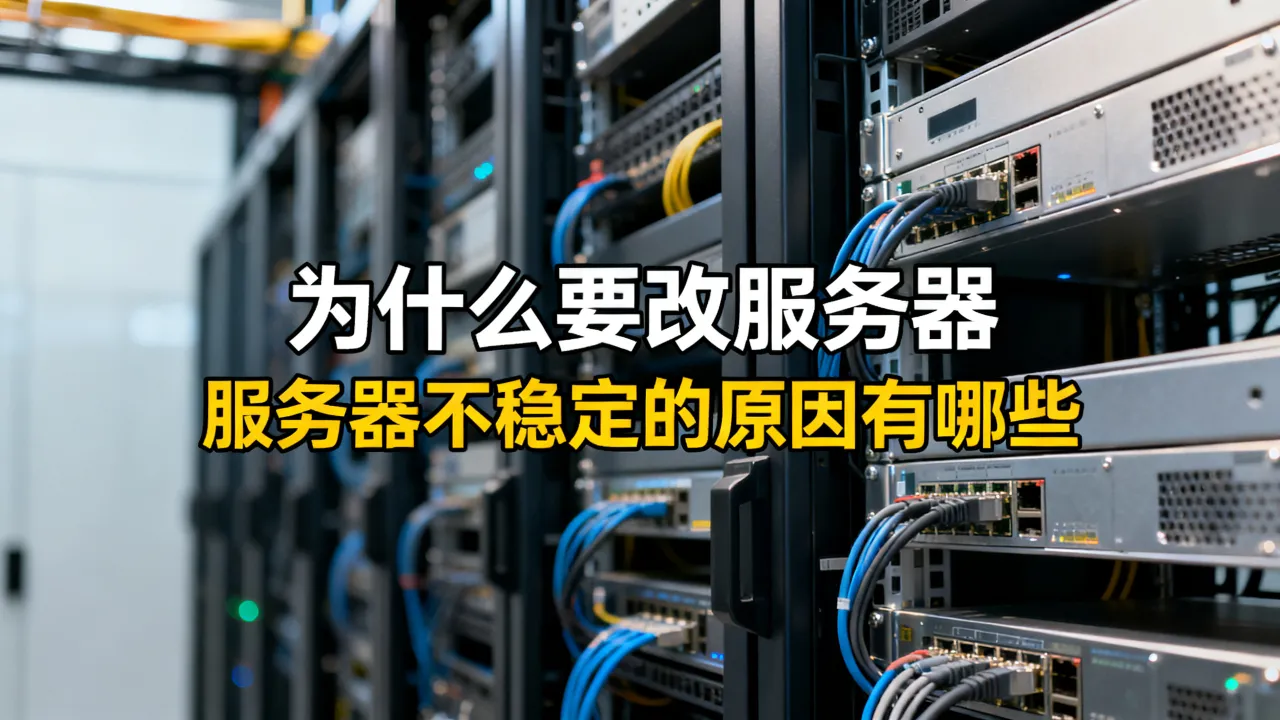 为什么要改服务器，服务器不稳定的原因有哪些