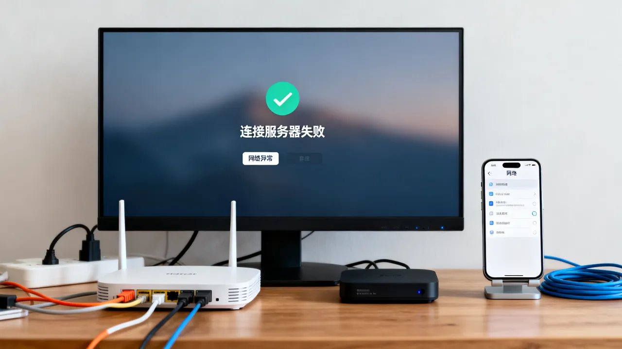 cf为什么连接服务器失败，网络异常怎么回事